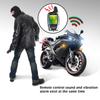 Motorcycle Anti-Theft Alarm System 2-Way LCD Alarm Wireless Remote Engine Starter Stop with Remote