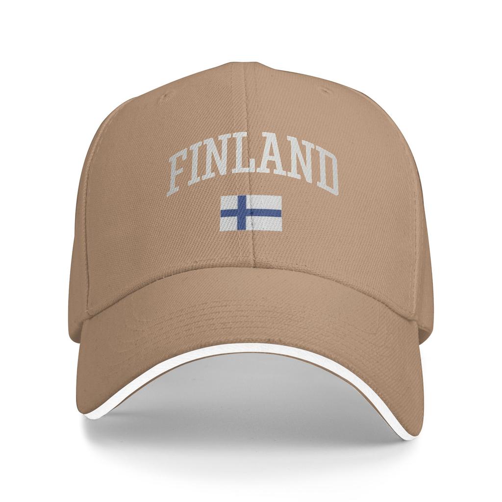 Pride Finnish Flag Finland Country Custom Baseball Caps Men  Adult Female Beach Coquette Hat Peaked Cap