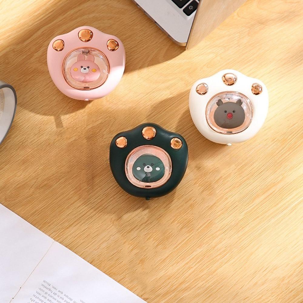 1pc Cute Cat Paw Hand Warmer Mini USB Rechargeable Explosion-proof Convenient Portable Hand Warmer for Winter
