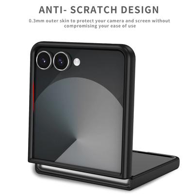 Leichte, stoßfeste, schweißresistente Hülle für Samsung Galaxy Z Flip7 5G Flip5 Flip4 Flip3 Flip7 Flip6 Flip6 5 4 3 2 Flip2