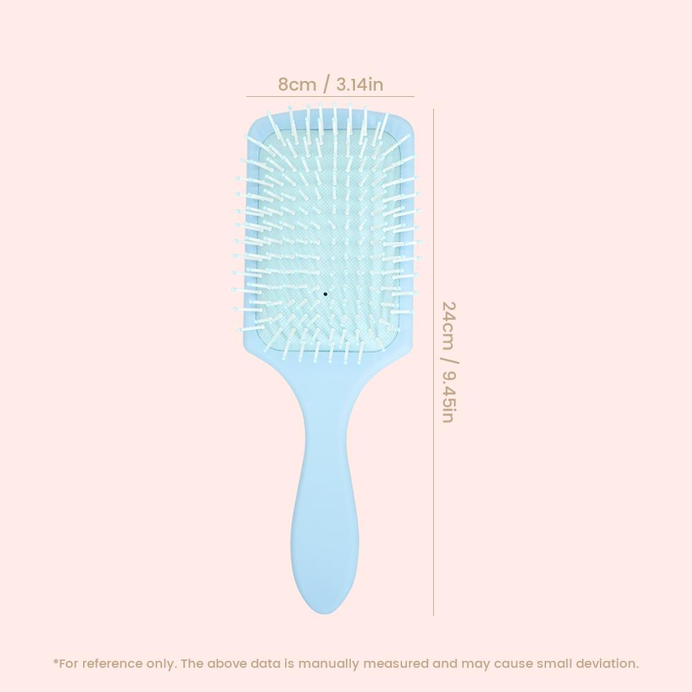 Cute Pig & Rabbit Family Air Cushion Comb - Soft Massage Bristles, Lovely Cartoon Design for Girls & Daily Hair Care