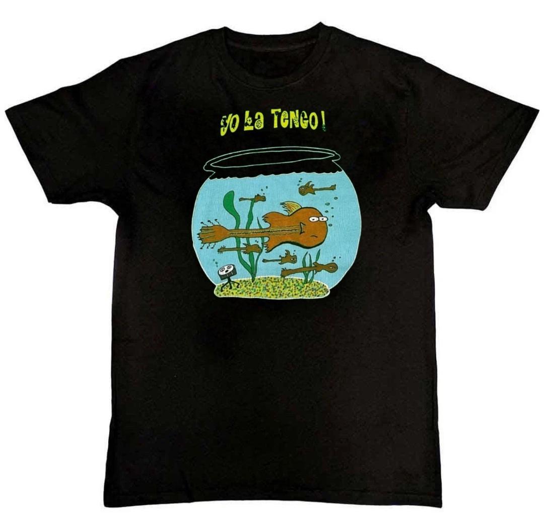 YO LA TENGO Band Graphic Print Mens T-Shirt XL