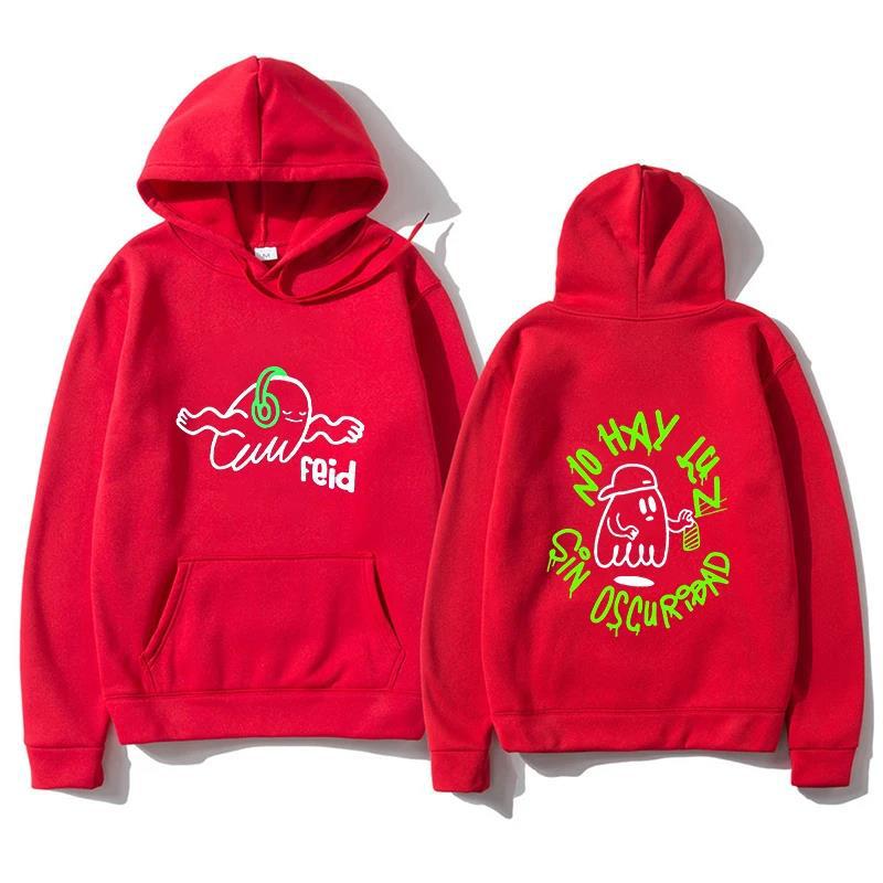 Rapper Feid Ferxxo Mor No Le Temas Rinted Men Hoodie Brand Hoody Clothes Vintage Fashion Casual Unisex Long Sleeve