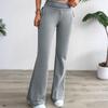 Women's Winter Comfortable Casual Solid Color Slim Fit Pleated Trousers