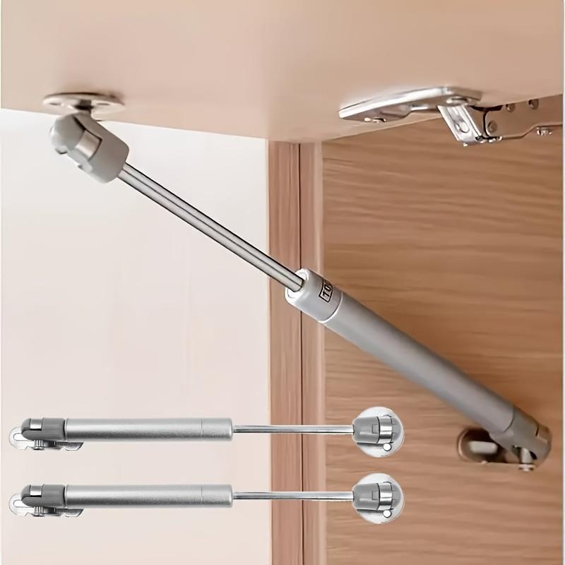 2pcs 100N 10kg Cabinet Hinges Furniture Door Lift Pneumatic Support Hydraulic Gas Spring Kitchen Cupboard Door Lifting Support Tools