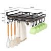 Pot Lid Storage Cabinet Lower Hanger Non-punching Kitchen Cabinet Hanging Holder  Kitchen Supply