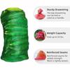 10Pcs Extra Large Reusable Mesh Produce Storage Bags Suitable For Onions Potatoes Vegetables And Firewood