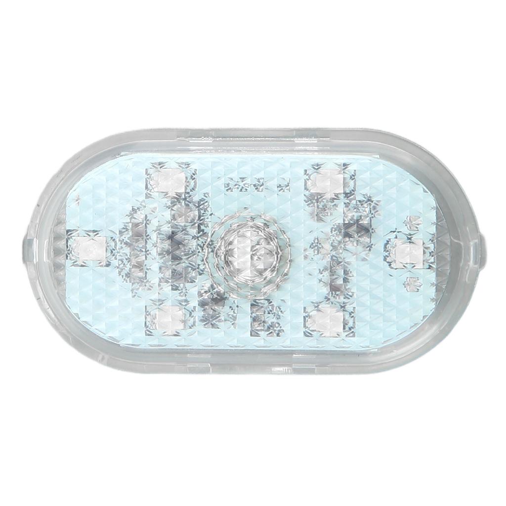 LED Car Light Touch Type Automobile Interior Mini Night Atmosphere Lamp Built in BatteryBlue