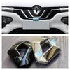 Black / Silver Car Front Emblem Badge for Renault Megane Clio 4 MK4 Captur Fluence Badge Accessories OEM 628909470R 19x15cm Y555