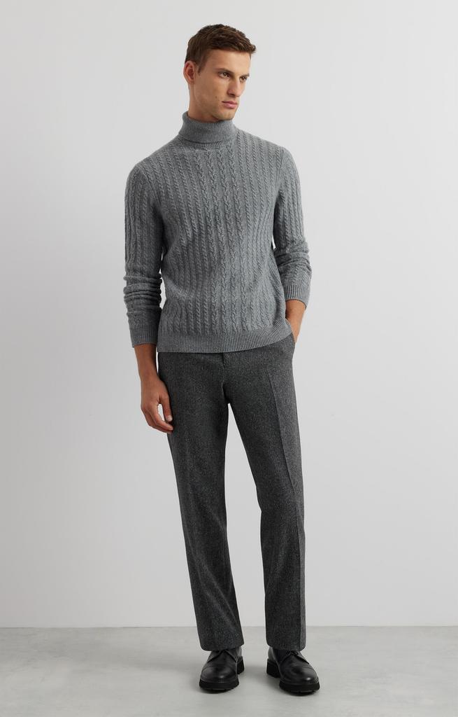 Cable-Knit Turtleneck M