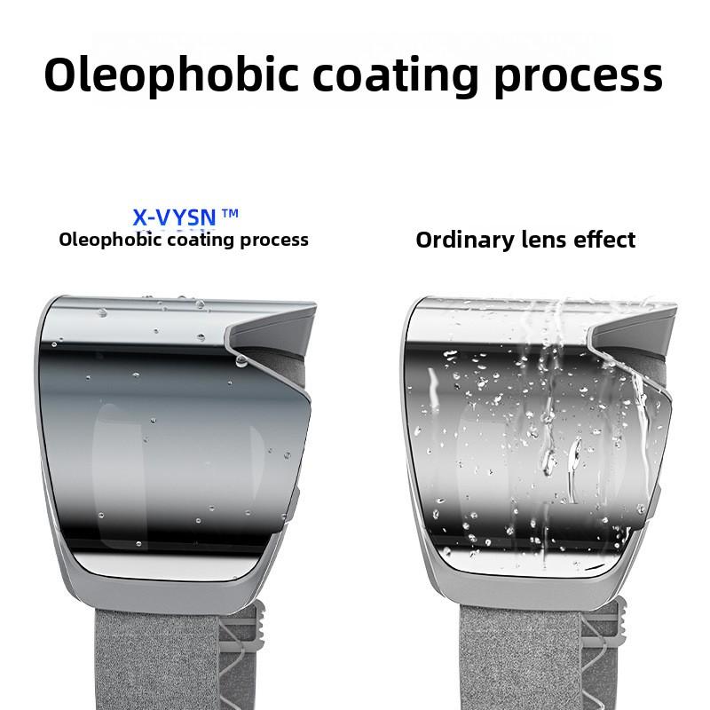 Flip Ski Glasses Anti-fog Professional Outdoor Mountaineering Windproof Goggles Single and Double Board Snow Goggles