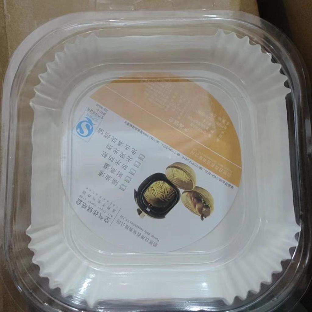 Oil-Absorbing, Heat-Resistant Air Fryer Silicone Paper Plates