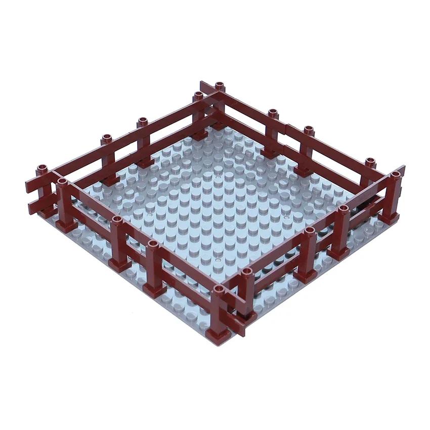 Single-sided Baseplates 16x16 Dots DIY Building Blocks Brick 3867 6098 MOC Educational Assemblage Construction Toys for Children