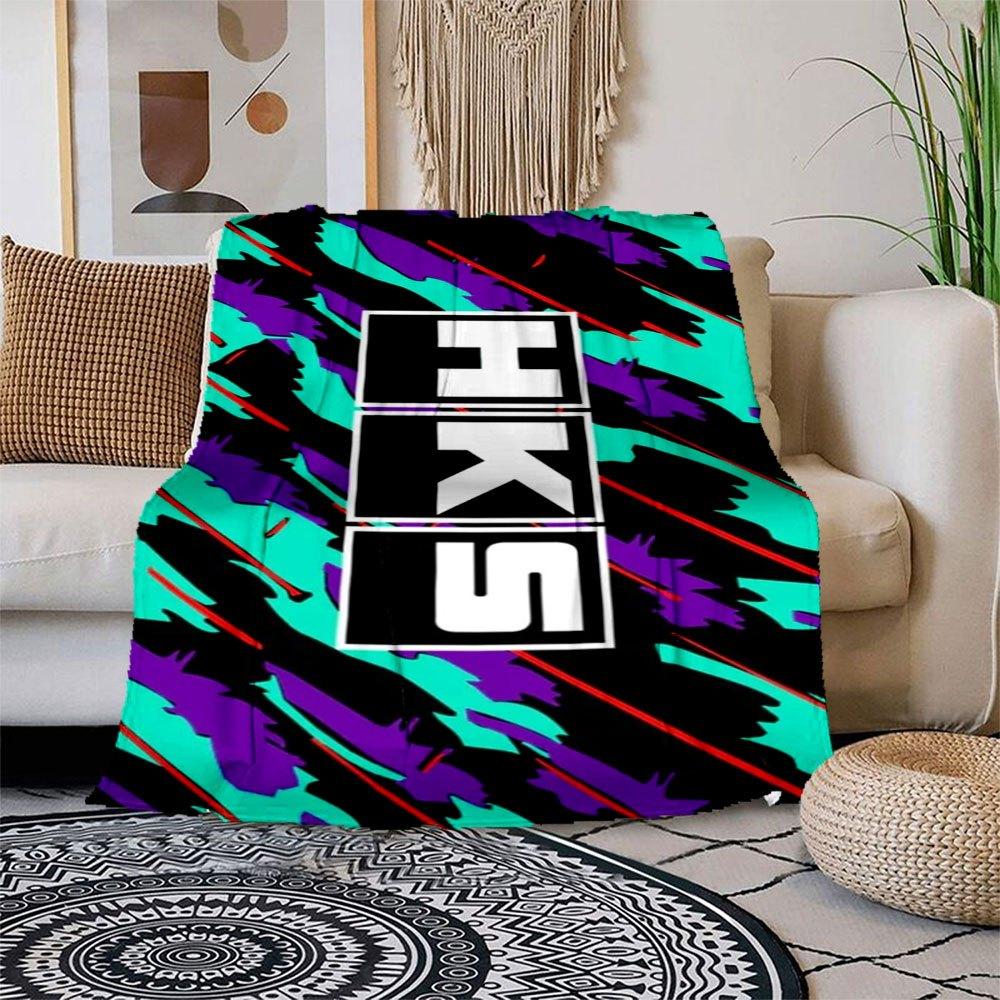 Наклейка-декаль с логотипом HKS Racing - Высококачественный винил для автомобилей, грузовиков, ноутбуков и т. д.. (3 шт.)Плед Фланелевый Плед для Дивана, Кровати, Путешествий 150x180cm