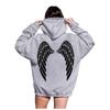 Women's Fashion Lightweight Long Sleeve Pullover Hoodies With Pockets Graphic Hoodie