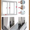 Weather Stripping Window Weather Stripping Self Adhesive Soft Wool Strip Dust Sealing Strip  Window