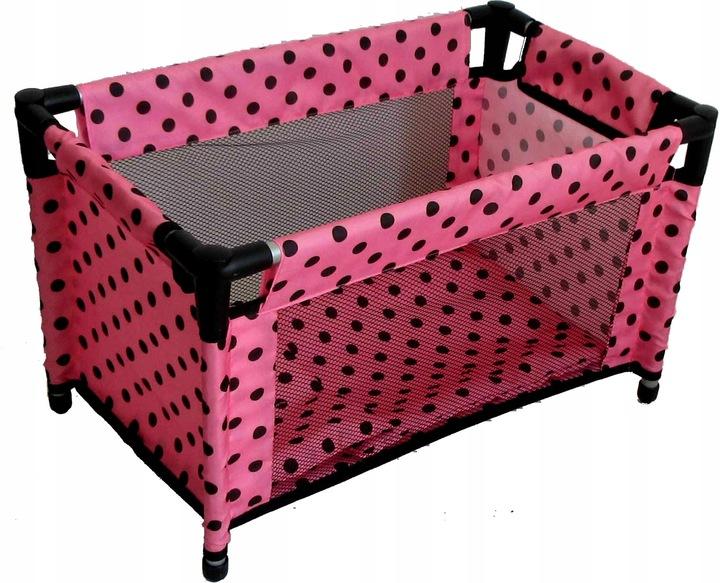 Mariotoys Baby Bed with Bedding - 9381 Pink