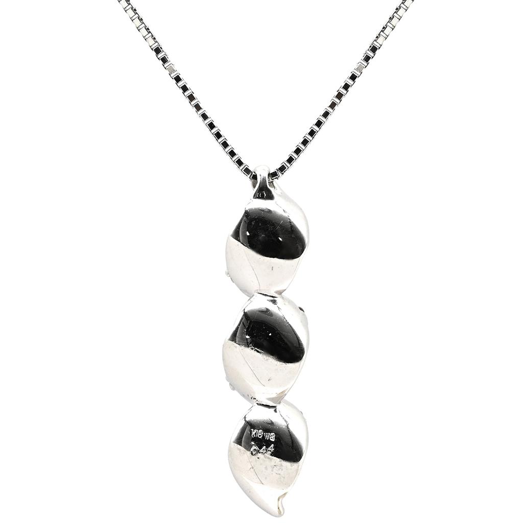 NON BRAND - Trilogy Diamond PendantNecklace K18WG/diamond Array