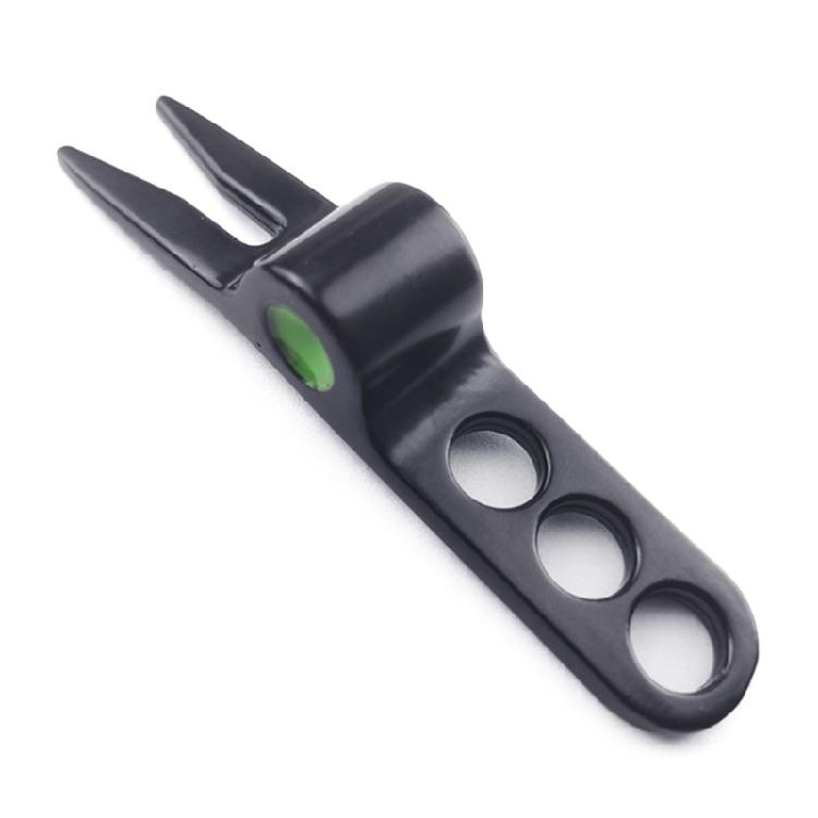 

Zinc Alloy Pitchforks Turf Tool Golf Divot Repair Tool Grooves Cleaner Golf Fork Lawn Maintenance Repair Tool Easy to Use чорний
