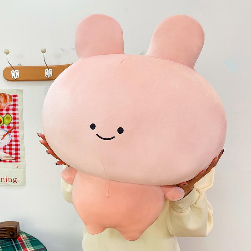 304560Cm Cute Asamimi Super Soft Pink Rabbit Plush Toy Cute Stuffed Rabbit Doll Comfortable Plush Pillow Home Decor Gift