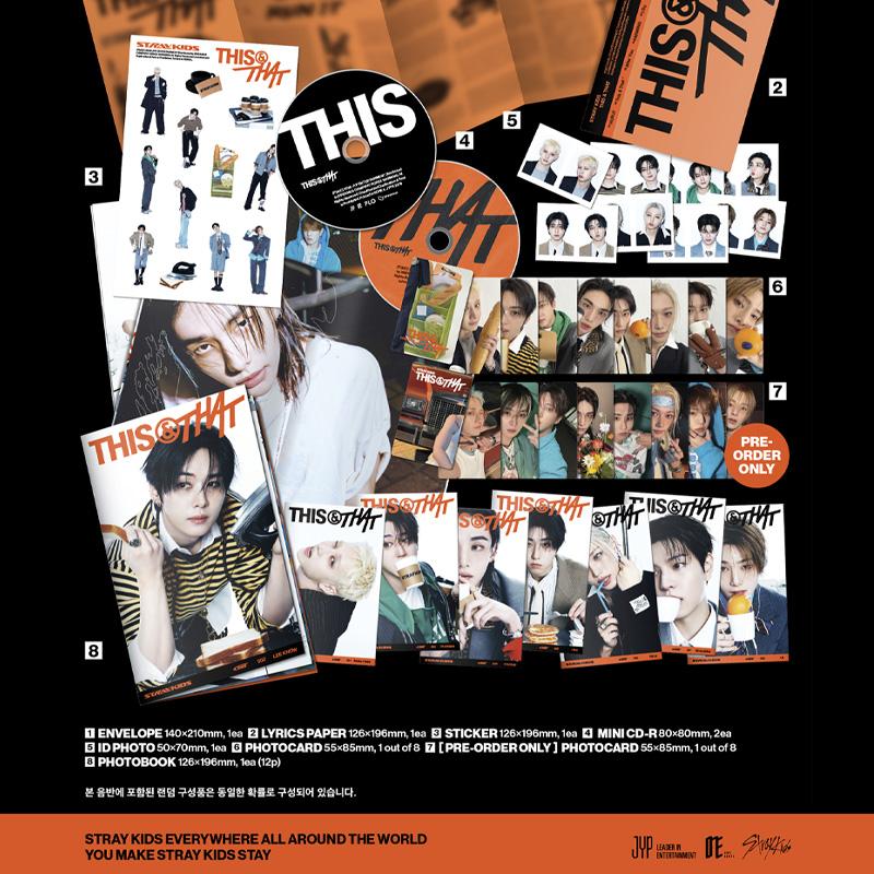 [PRÉCOMMANDE] Stray Kids – THIS & THAT (& Ver.)