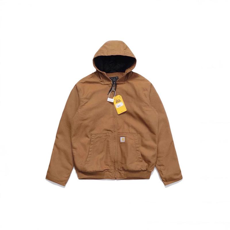 American-Style Thickened Retro Hart J130 Canvas Hooded Workwear Jacket