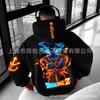 Dragon Ball Z Goku 3D Digital Print Hoodie Men Loose Fit Casual Sweatshirt
