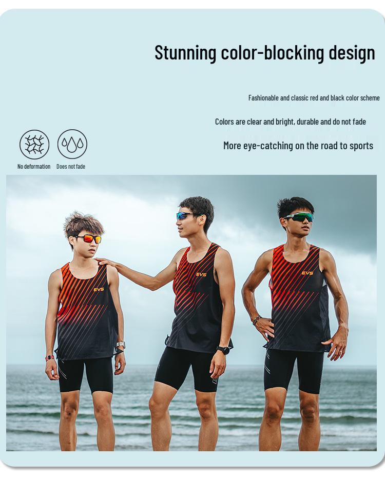 Men's Quick-Dry Breathable Lightweight Running Tank Top for Marathon Training