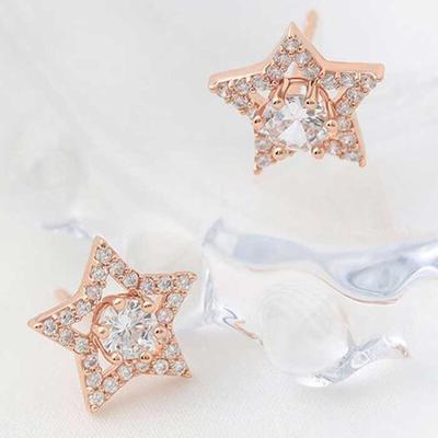 Woman 14K Goldfilled Pin Cubic Star CH1978138