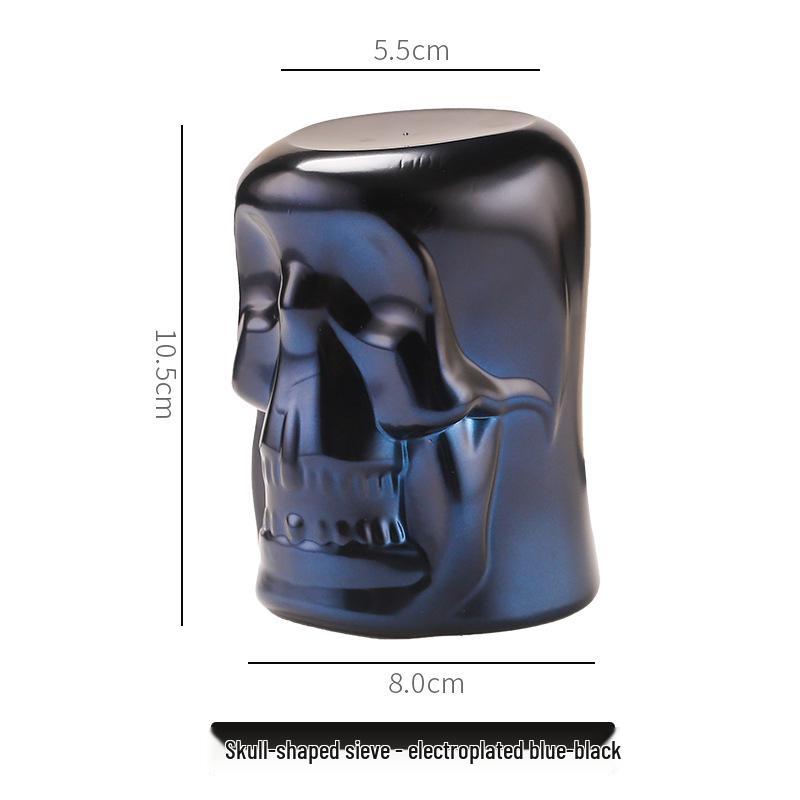 Colorful Skull Dice Shaker: Creative Thickened Cup for Bars & Taverns