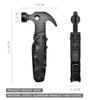 Portable Multifunctional Plier Tool Claw Hammer Stainless Steel Tool Outdoor Survival Wire Cutter Camping Knife Wrench Hand Tool