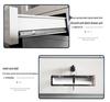 Locking Steel Filing Cabinet with Drawers for Financial Data and Vouchers
