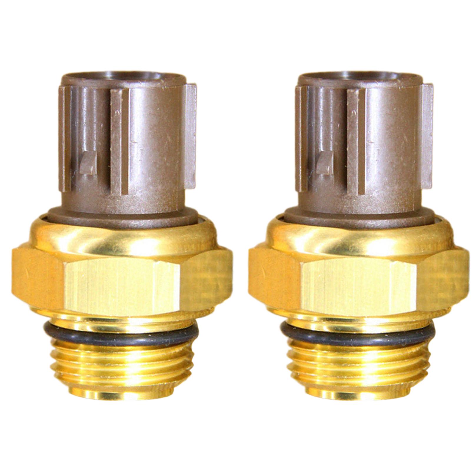 Radiator-Temperature Sensor,2/4pcs Fan Switch Sensor,Universal Fit Water Temperature Sensor,Car Acccessories