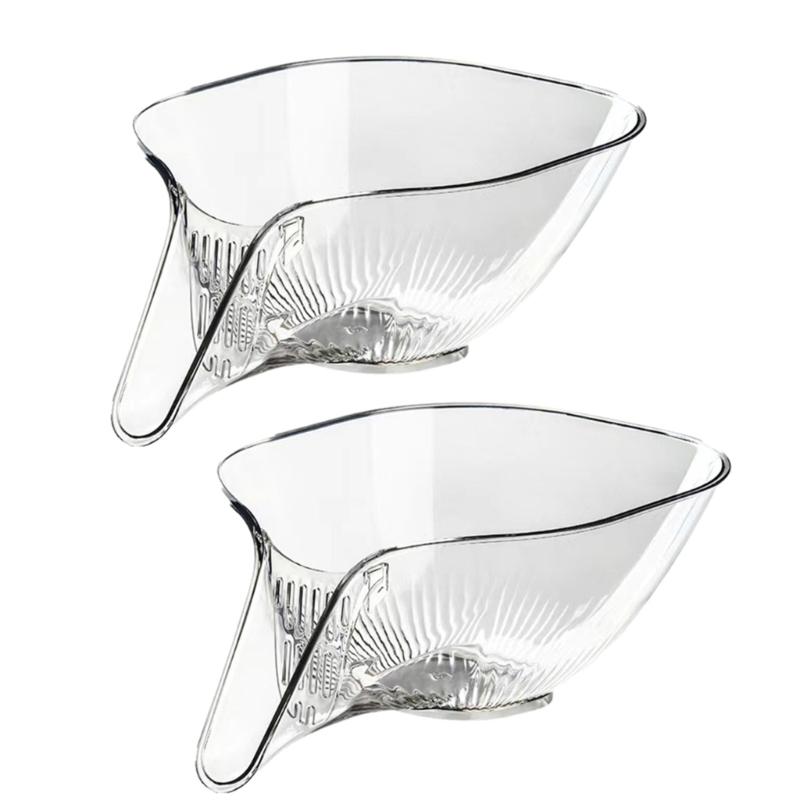 

Многоцелевая корзина для сушки овощей, корзина для мытья фруктов, многофункциональная сливная корзина, дуршлаг для фруктов на кухню белый