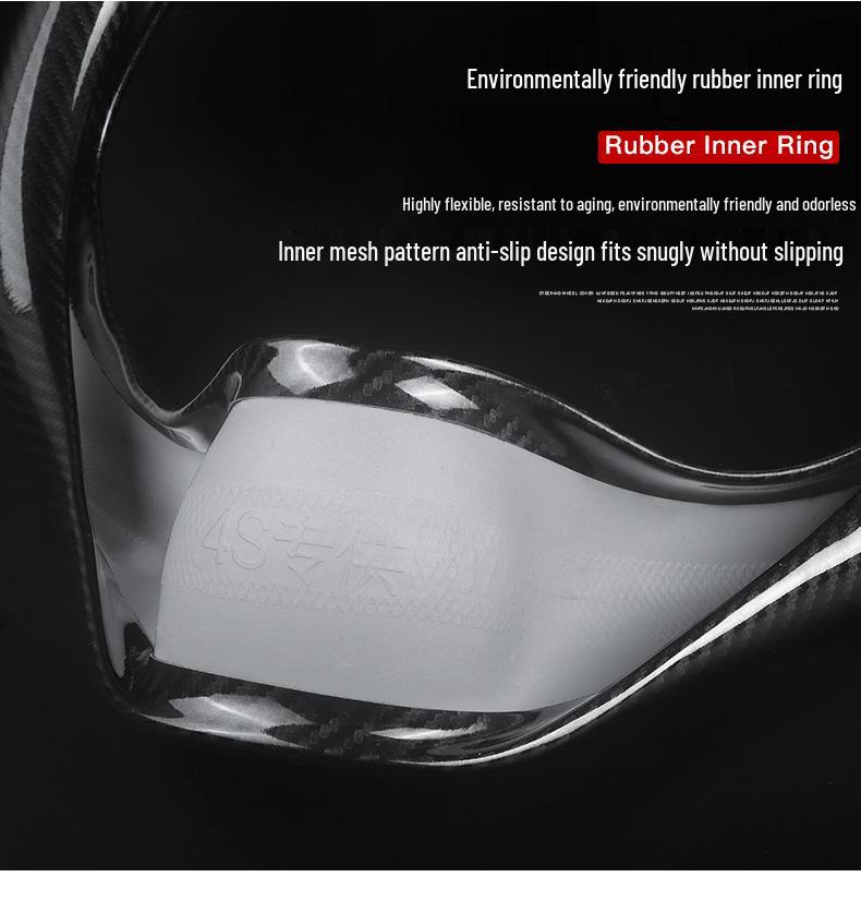 Cubierta de Volante de Fibra de Carbono Cadillac para CT4, ATS, CT5, CT6, XT4, XT5, XT6, BLS, LS, STS