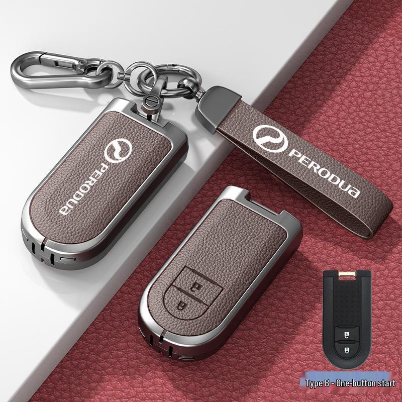 Universal Car Key Case: Fits PERODUA & Toyota Remotes, Key Shell Protection for Men & Women