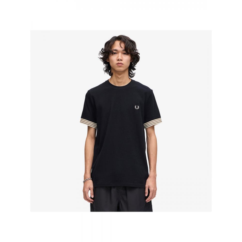 

FRED PERRY Футболка с манжетами в полоску Fred Perry 102 AFPM2417707 102 M