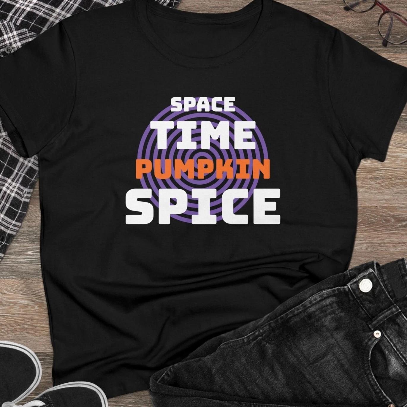 Space, Time, Pumpkin Spice Vortex t-shirt, Sci-Fi shirt, Dune - Women s t-shirt M