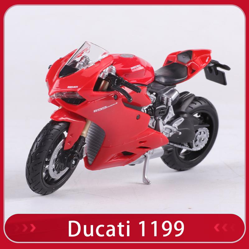 Maisto 1:18 Ducati Panigle V4 S Diavel Kawasaki Ninja H2 R Motorradmodell Spielzeug Sammlerstücke Hobbys