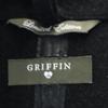 GRIFFIN Made In Italy Melton Chester Coat M Black Men's Used