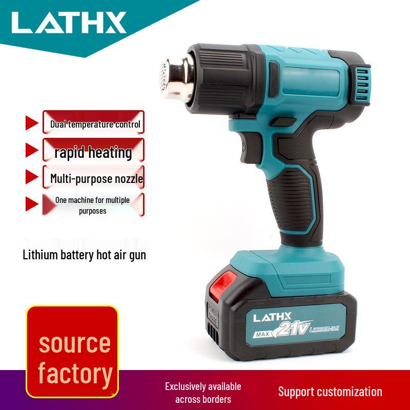 High-Power Wireless Hot Air Gun for Mobile Repair with Digital Temperature Control