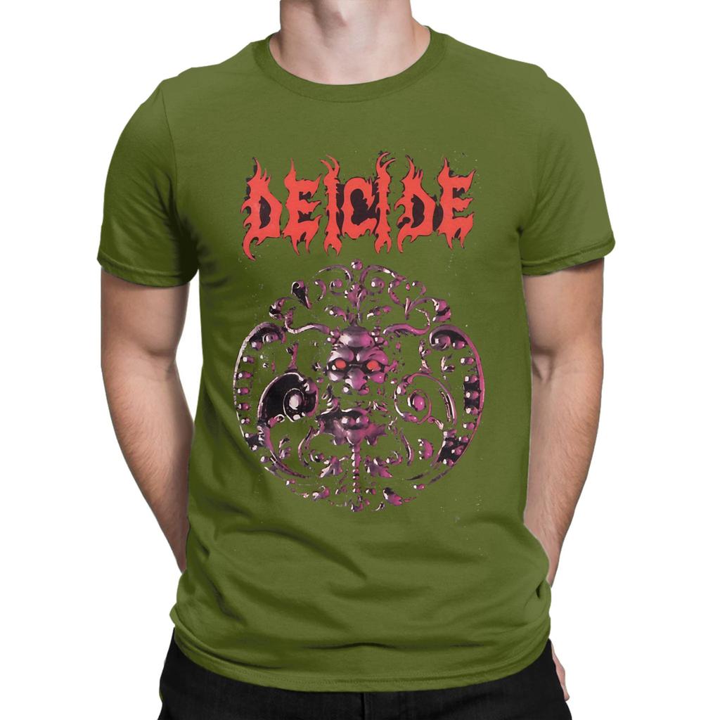 Deicide Lustiges 100% Baumwoll-T-Shirt Deicide Oberteile T-Shirts Für Unisex