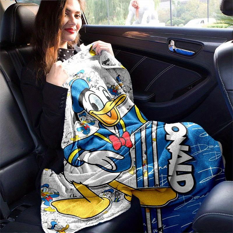 1pc. Donald Duck Comic Strip Patterned Blanket, Perfect for Home, Office, Outdoor Use & Gift Idea