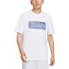 Nike Sports Print Loose Knit Short Sleeve T-Shirt Men Tops White FD1301-100