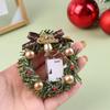 with Light Dollhouse Christmas Garland Miniature Xmas Tree Ornaments Christmas Wreath  Kids