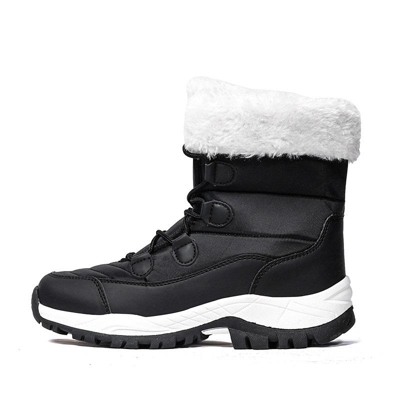 2025 Women's High-top Winter Snow Boots - Outdoor Travel Cotton Combat Footwear