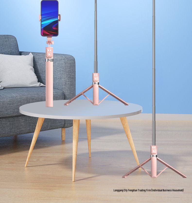 1,75 m Wiederaufladbarer Bluetooth-Selfie-Stick & Stativ für TikTok & Live-Streaming