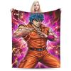 Warm Blanket Children Travel Hokuto No Ken Survivor Cute Throw Blanket  Flannel Bedspread For Living Room Funny Sofa Bed Cover