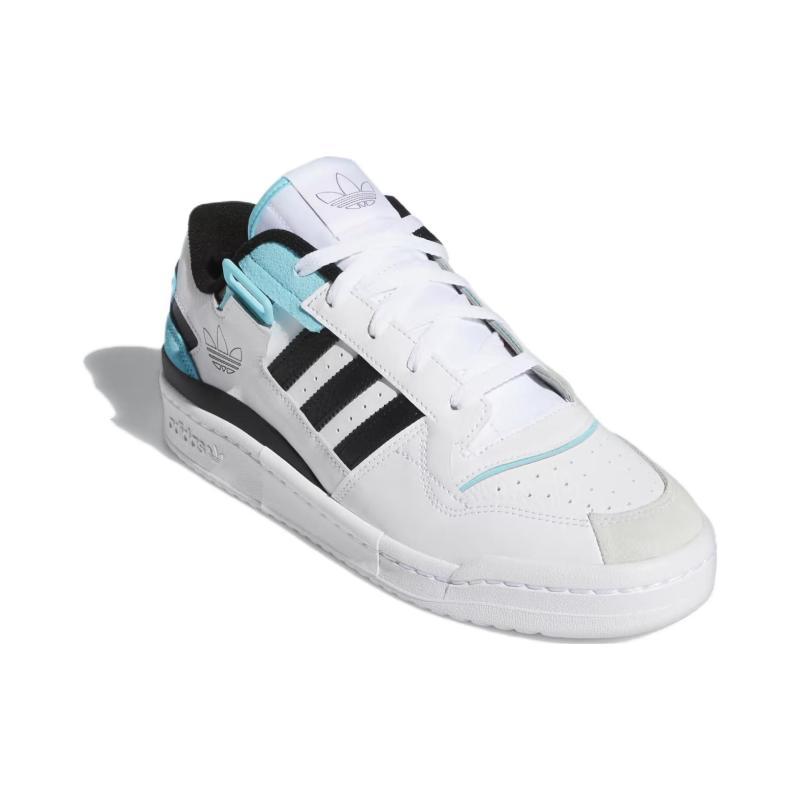 Adidas Forum Exhibit Low 'White Pulse Aqua' Sneakers GZ5390