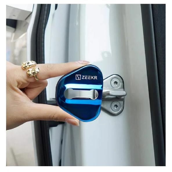 for Zeekr 009 door lock cover car door lock cover stainless steel protection anti-rust cover modified accessories